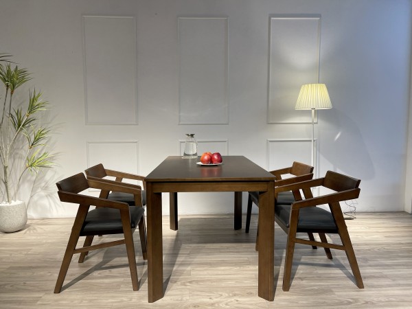 Bộ Bàn Ăn 6 Ghế Gỗ Sồi VIP2