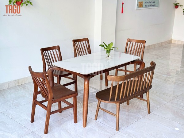 Bộ Bàn Ăn Xuân Hè 1m4 - ĐXH144G1B